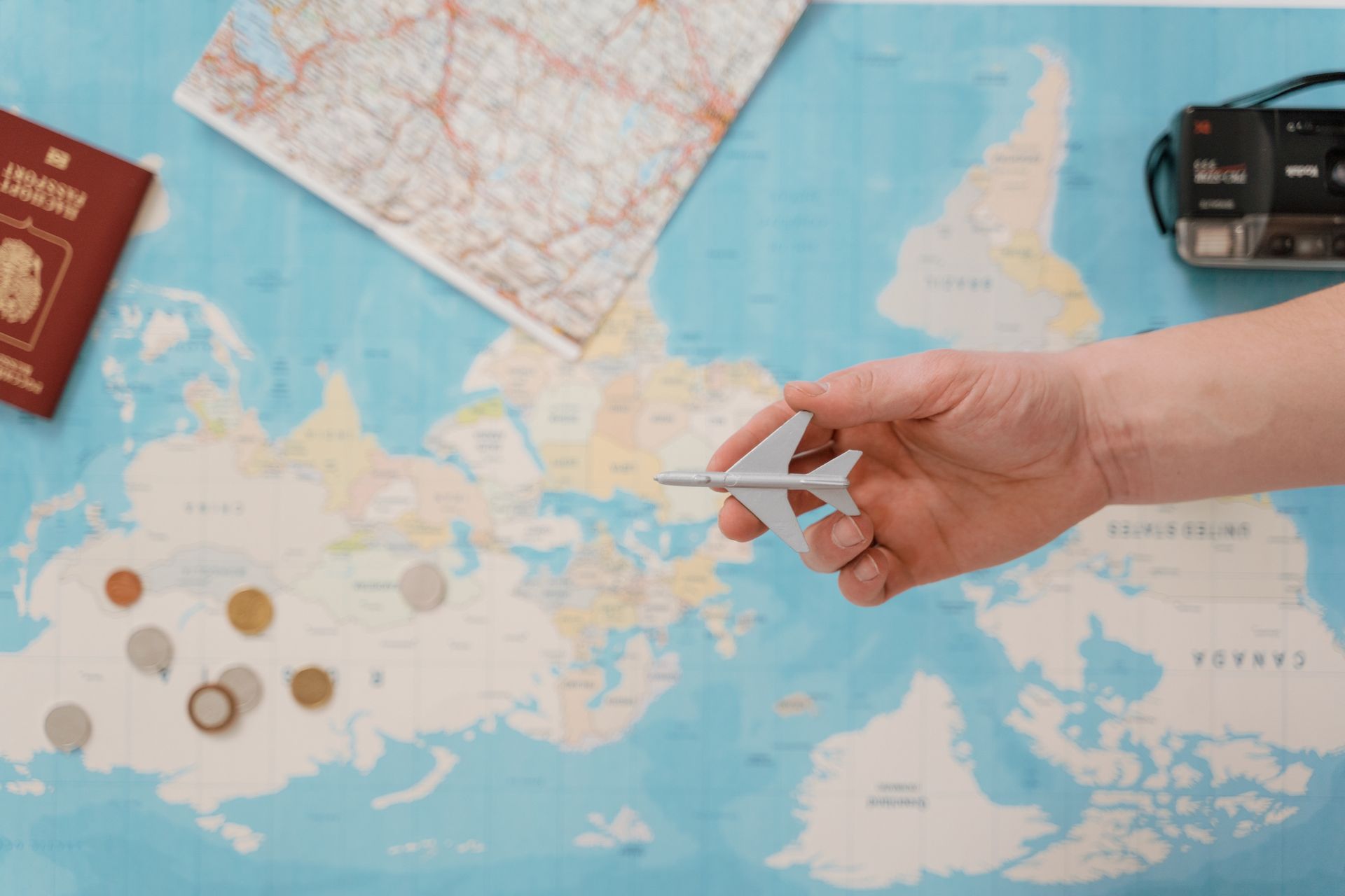 Overseas buyer preparing documents to purchase UK property