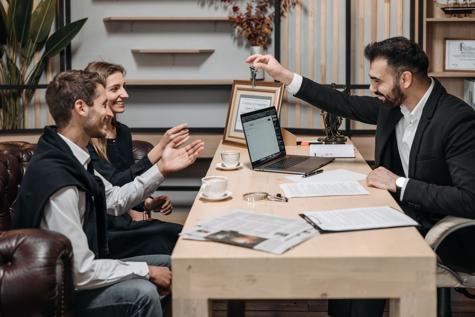 A buying agent negotiating on behalf of a property buyer